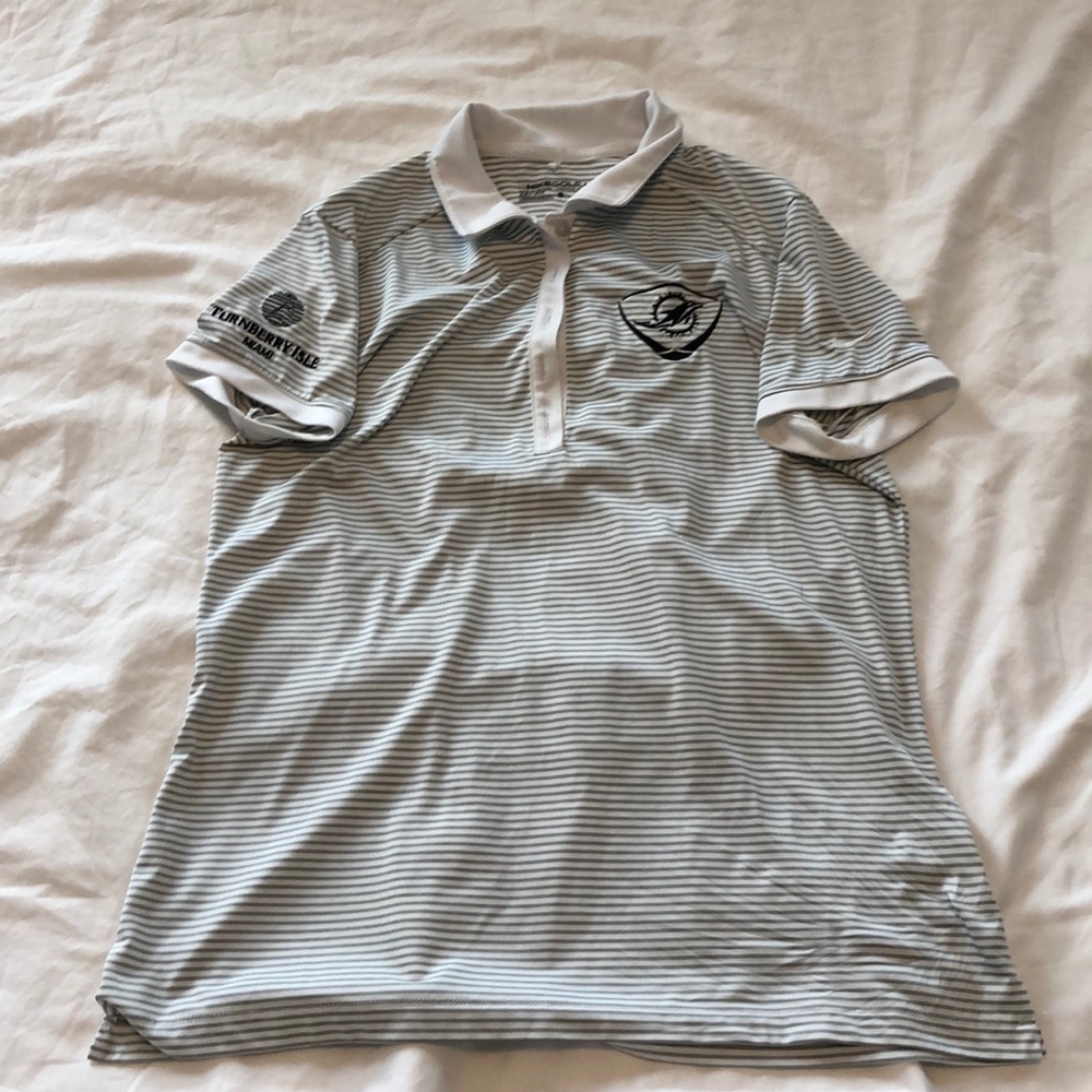 Nike Golf Dolphins Cancer Challenge polo